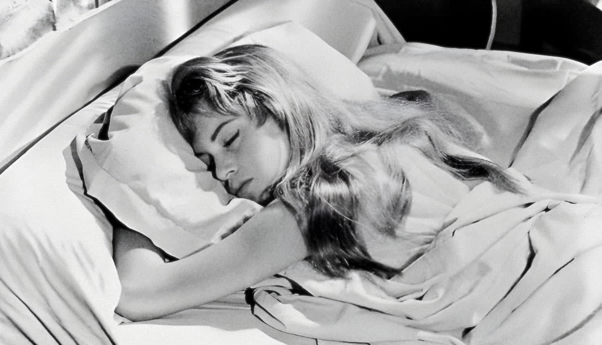 woman in bed